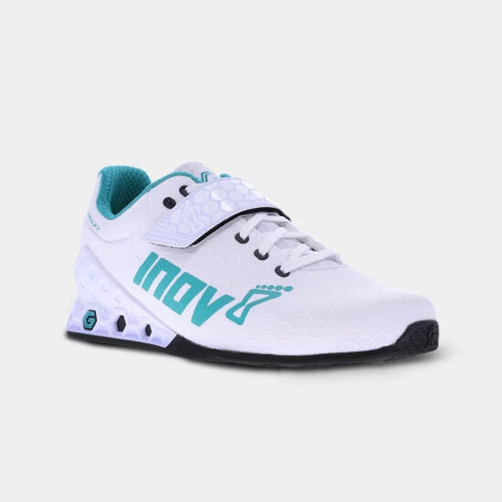 Inov-8 FastLift Power G 380 Women's Weightlifting Shoes - White/Teal 6 Inov-8 FastLift Power G 380 Women's Weightlifting Shoes - White/Teal - Image 4