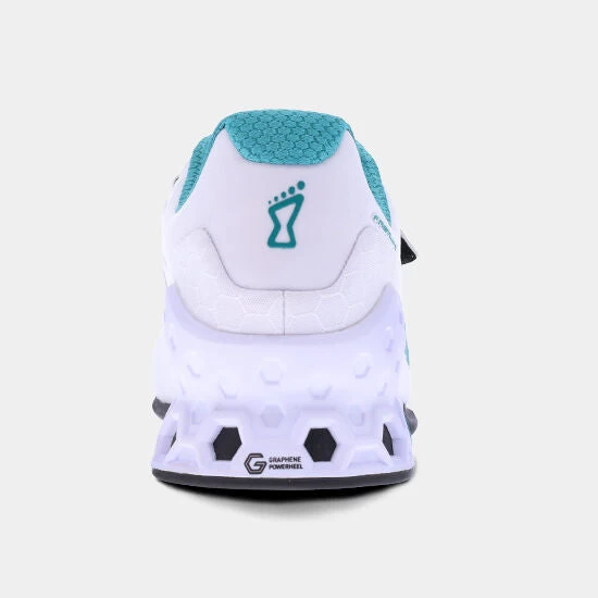 Inov-8 FastLift Power G 380 Women's Weightlifting Shoes - White/Teal 8 Inov-8 FastLift Power G 380 Women's Weightlifting Shoes - White/Teal - Image 6