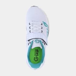 Inov-8 FastLift Power G 380 Women's Weightlifting Shoes - White/Teal 13 Inov-8 FastLift Power G 380 Women's Weightlifting Shoes - White/Teal -Fitness Equipment Store 001057 WHTL S 01 Fastlift Power G 380 White Teal Womens top
