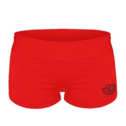 Wod Gear Ladies Wod Shorts Red