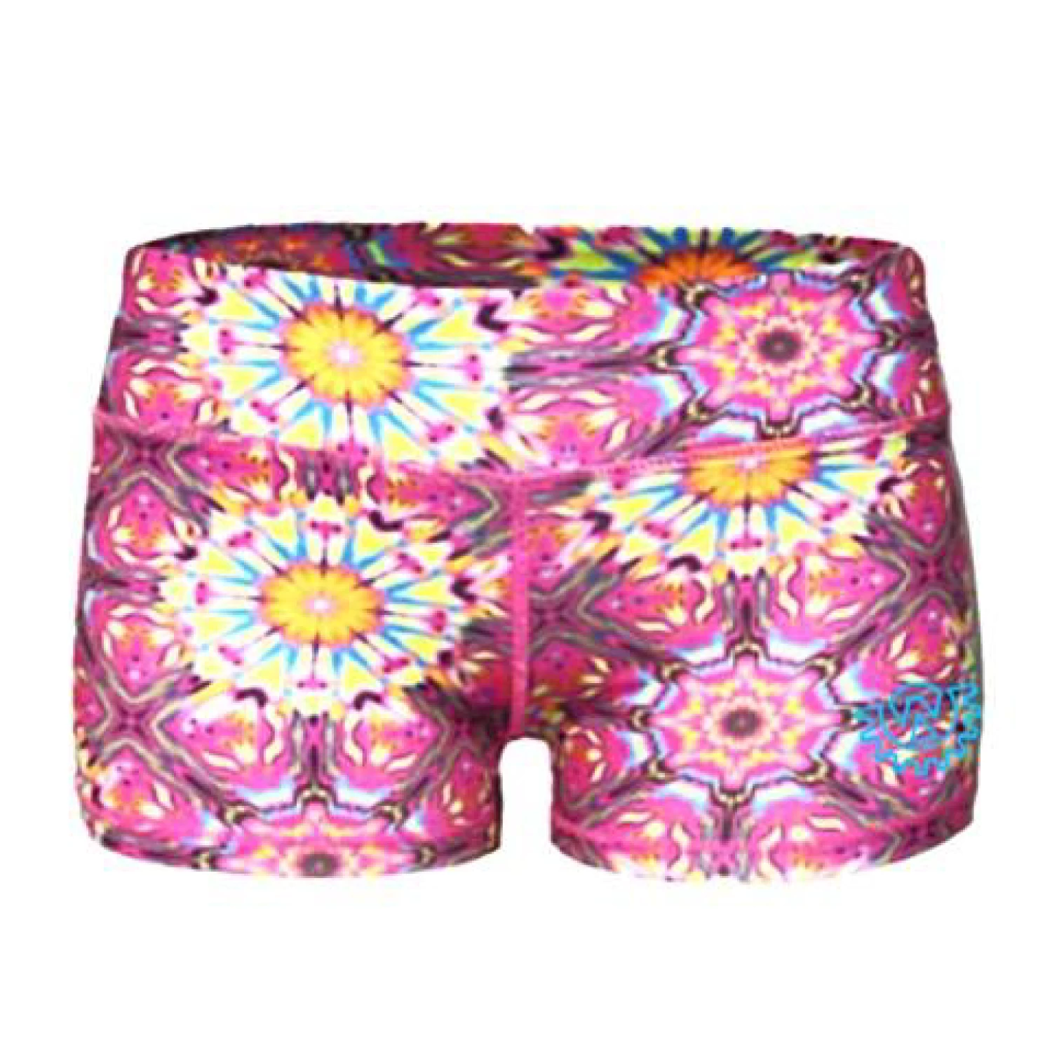 Wod Gear Ladies Wod Shorts Kaleidoscope 3 Wod Gear Ladies Wod Shorts Kaleidoscope