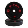 FITEK V4 25kg Black Bumper Plate Set