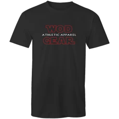 Wod Gear Force Men's T-Shirt - Black -Fitness Equipment Store 26e0d80df41d46e7b089bab395fdb88c