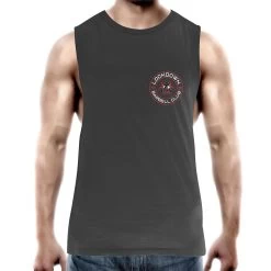 Lockdown Barbell Club Mens Tank Top - Black -Fitness Equipment Store 36715fc6165942159fe61283b8f69df4