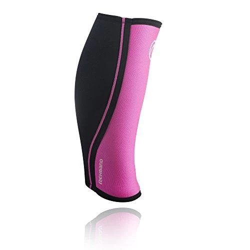 Rehband Rx Shin Calf Sleeve 5mm Pink (Single) 4 Rehband Rx Shin Calf Sleeve 5mm Pink (Single) - Image 2