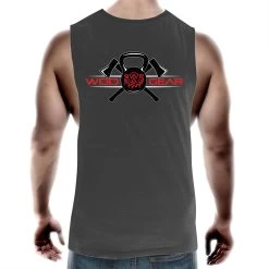 Wod Gear Men's Bloody Sweaty Muscle Tank -Fitness Equipment Store 7d260177ac034737979774a9a12576b1