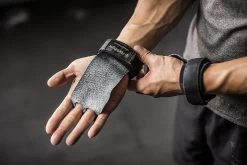 Harbinger 2 Finger Leather Hand Grips -Fitness Equipment Store 91D H34X6IL. AC SL1500