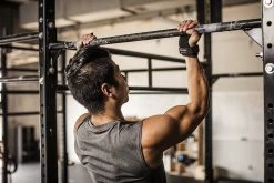 Harbinger 2 Finger Leather Hand Grips -Fitness Equipment Store 91pT4qyeKuL. AC SL1500