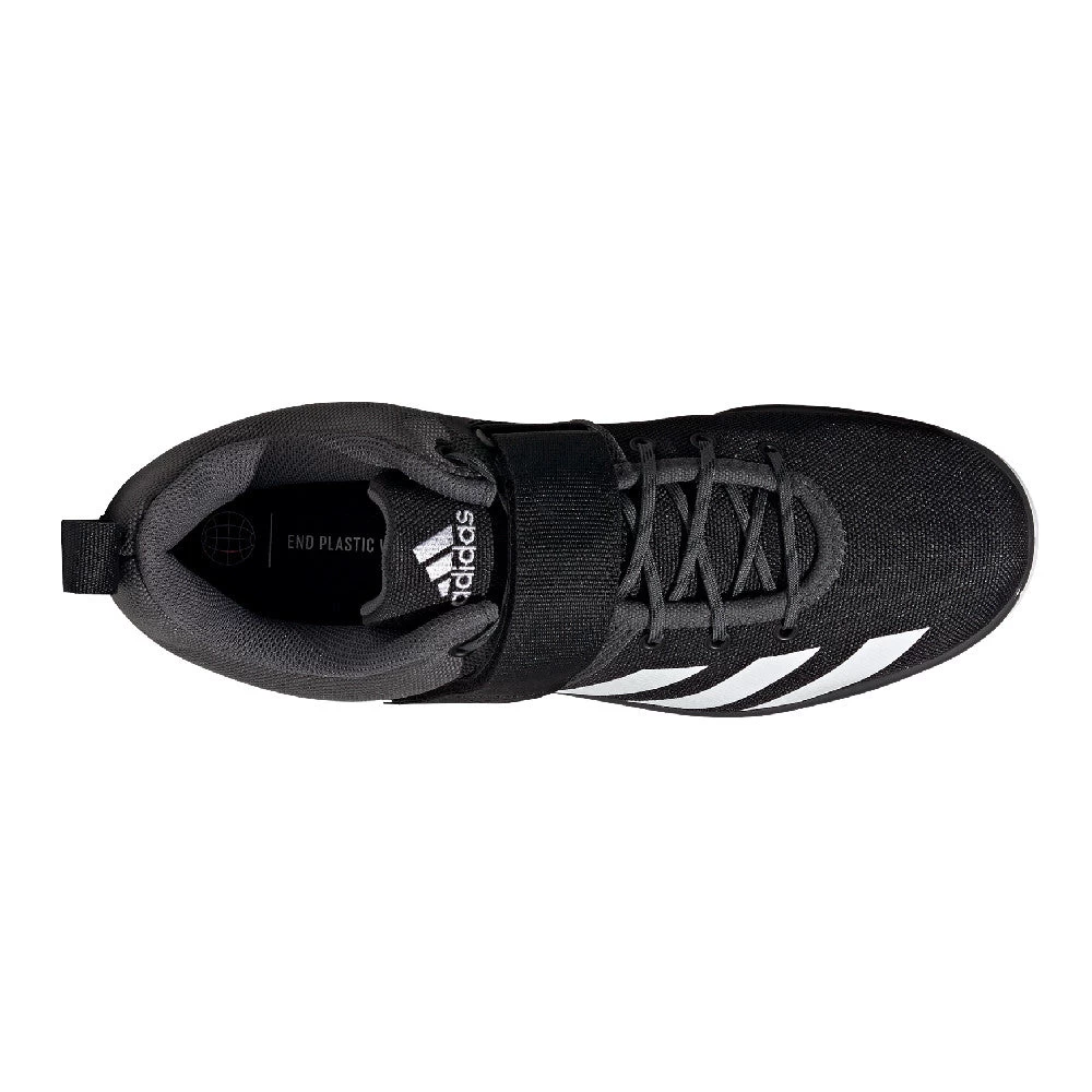 Adidas Powerlift 4 Unisex Weightlifting Shoes - Core Black/Cloud White/Grey Six 5 Adidas Powerlift 4 Unisex Weightlifting Shoes - Core Black/Cloud White/Grey Six - Image 3