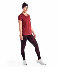 Basik Short Sleeve -Fitness Equipment Store Basik Short Sleeve scarlet 3