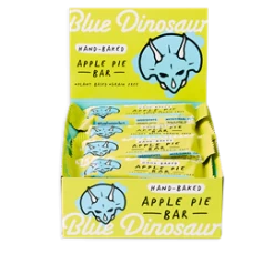 Blue Dinosaur Paleo Bars (12 Bars) -Fitness Equipment Store BlueDinosaur BAR Apple Pie CDU 800X800 1.png 0 270