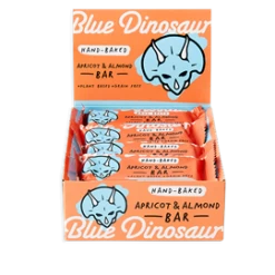 Blue Dinosaur Paleo Bars (12 Bars) -Fitness Equipment Store BlueDinosaur BAR Apricot CDU 800X800 1.png 0 270