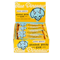 Blue Dinosaur Paleo Bars (12 Bars) -Fitness Equipment Store BlueDinosaur BAR Banana Bread CDU 800X800 1.png 0 270