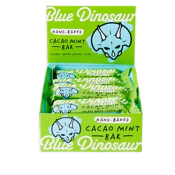 Blue Dinosaur Paleo Bars (12 Bars) -Fitness Equipment Store BlueDinosaur BAR Cacao Mint CDU 800X800 1.png 0 270