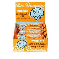 Blue Dinosaur Paleo Bars (12 Bars) -Fitness Equipment Store BlueDinosaur BAR Choc Orange CDU 800X800 1.png 0 270