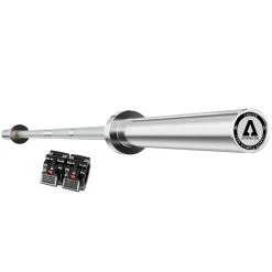 Cortex Athena 15kg Olympic Barbell - Hard Chrome (Free Lockjaw Collars Included)