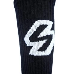 Flexion Basic Crew Socks - Black -Fitness Equipment Store DSC00114 2