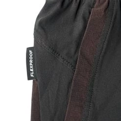 FlexProof 2 Shorts - Onyx Black -Fitness Equipment Store FlatLay Black Close