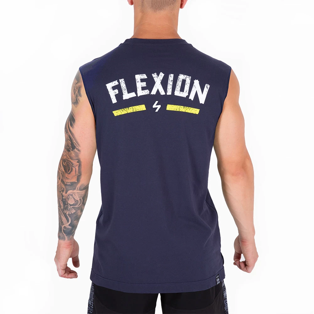 Tear It Up - Heavyweight Tank - Navy 4 Tear It Up - Heavyweight Tank - Navy - Image 2