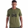 Fraction Short Sleeve 2 Fraction Short Sleeve -Fitness Equipment Store Fraction short sleeve shirt chive 1