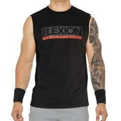 Flexion Headline Tank - Black