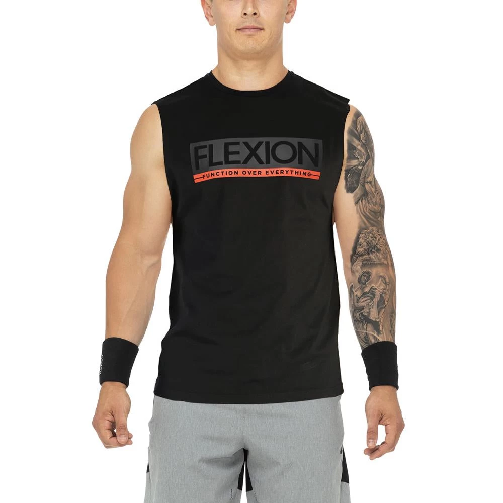 Flexion Headline Tank - Black 4 Flexion Headline Tank - Black - Image 2