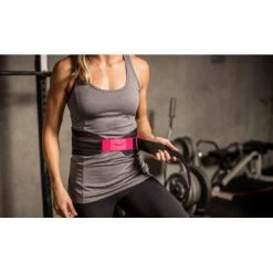 Harbinger 5” Foam Core Women's Weight Lifting Belt -Fitness Equipment Store Harbinger Women s 5 Foam Core Belt Internal Pink 360494 3