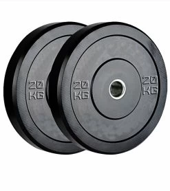 Olympia 20kg Black Bumper Plate Set