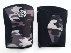 Wod Gear 7mm Knee Sleeves Grey Camo