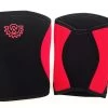 Wod Gear 7mm Knee Sleeves Black/Red (Pair)
