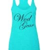 Wod Gear Script Tri Blend Racerback Tank Aqua/Navy 2 Wod Gear Script Tri Blend Racerback Tank Aqua/Navy -Fitness Equipment Store IMG 9880