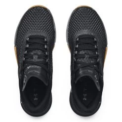 Under Armour Tri Base Reign 4 Men's Training Shoes - Black/Gum -Fitness Equipment Store Rebel 62434701 02 black hi res