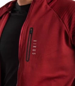 Shadow Full-Zip Hoodie 15 Shadow Full-Zip Hoodie -Fitness Equipment Store Shadow jacket red 6