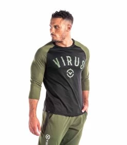 Signature Raglan 3/4 Sleeve -Fitness Equipment Store Signature Raglan baseball tee 4