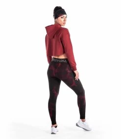 Atlas Crop Hoodie 9 Atlas Crop Hoodie -Fitness Equipment Store atlas crop sweatshirt red 5