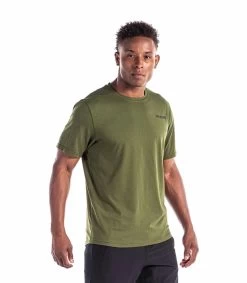 Barbell Club Short Sleeve 9 Barbell Club Short Sleeve -Fitness Equipment Store barbell tee green 4