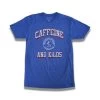 C&K Authentic Tee - Blue -Fitness Equipment Store caffeine and kilos inc blue tee