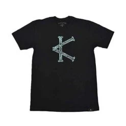 C&K Paisley Cardinal Logo Tee - Black