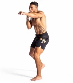 Disaster 2 Combat Shorts -Fitness Equipment Store disaster bkgd 5