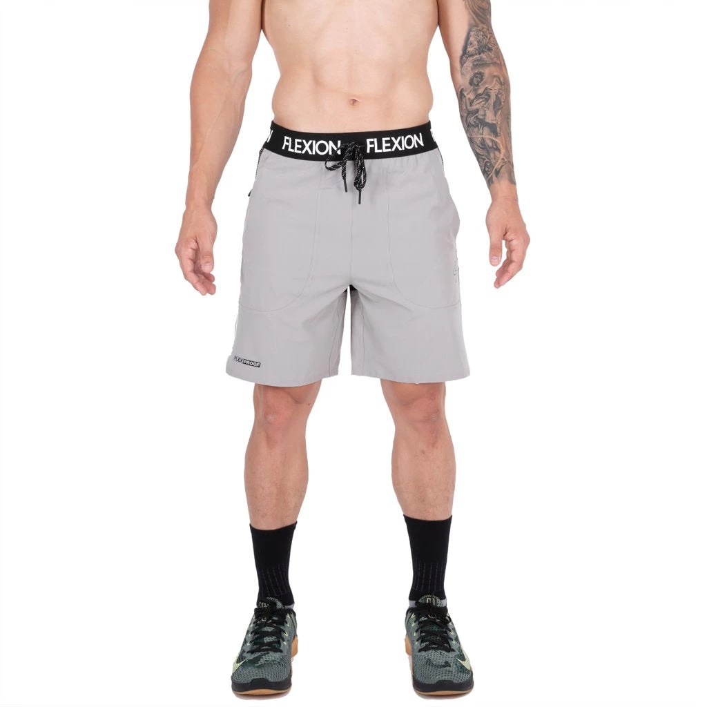 FlexProof Shorts - Light Grey 3 FlexProof Shorts - Light Grey