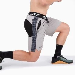 FlexProof Shorts - Light Grey 19 FlexProof Shorts - Light Grey -Fitness Equipment Store flexion1848