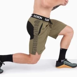 FlexProof Shorts - Olive -Fitness Equipment Store flexion1859 e411df23 97d1 4d45 9c98 0383404a7225