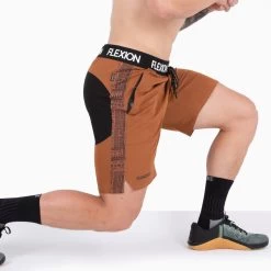FlexProof Shorts - Desert Sand -Fitness Equipment Store flexion1869
