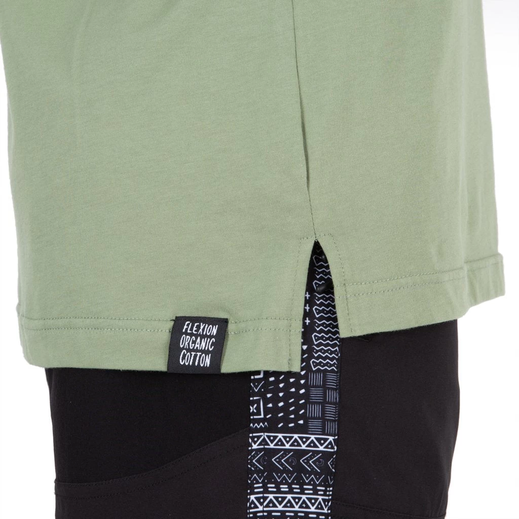 Organic Cotton Training Tee - Fern Green 7 Organic Cotton Training Tee - Fern Green - Image 5