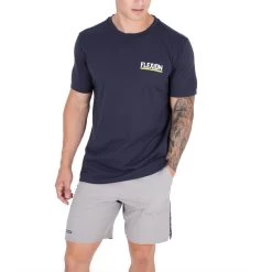 Tear It Up - Heavyweight Tee - Navy -Fitness Equipment Store flexion1943