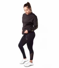 Graphic Sweatshirt -Fitness Equipment Store graphic sweater black 3