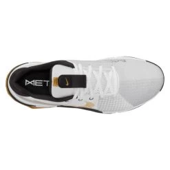 Nike Metcon 8 Men's Training Shoes - White/Black/Photon Dust/Gold Suede -Fitness Equipment Store image 0865f0fc 73e0 422c 93ae b9efd6852a9a