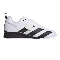 Adidas Adipower 2 Unisex Weightlifting Shoes - White/Black