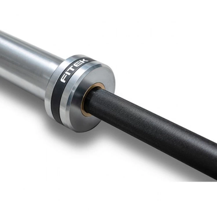 FITEK Elite Bearing Barbell 20kg - Black/Chrome 4 FITEK Elite Bearing Barbell 20kg - Black/Chrome - Image 2
