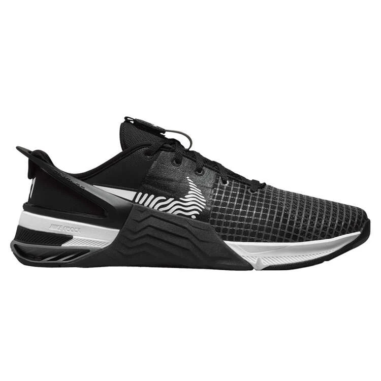 Nike Metcon 8 FlyEase Mens Training Shoes - Black/Dark Smoke Grey/White 3 Nike Metcon 8 FlyEase Mens Training Shoes - Black/Dark Smoke Grey/White